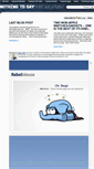 Mobile Screenshot of nothingtosay.com